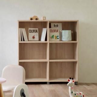 【iloom 怡倫家居】EDDI 800型3層收納櫃未含門板 兩色可選(玄關櫃 書櫃 書架 兒童書架 收納櫃 櫃子)