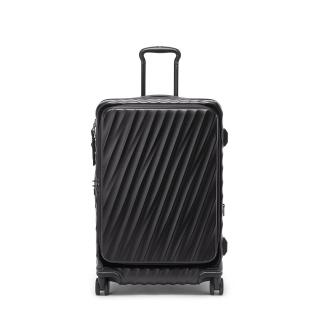 【TUMI】19 Degree Front Access 26 吋中型前開式可擴展行李箱 - 黑色紋理 (TUMI 官方旗艦店)
