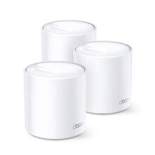 無線路由器 【TP-Link】Wi-Fi 6 AX5400 雙頻6串流 Gigabit 真Mesh 無線路由器 分享器(透天厝首選/Deco X60 三入組)