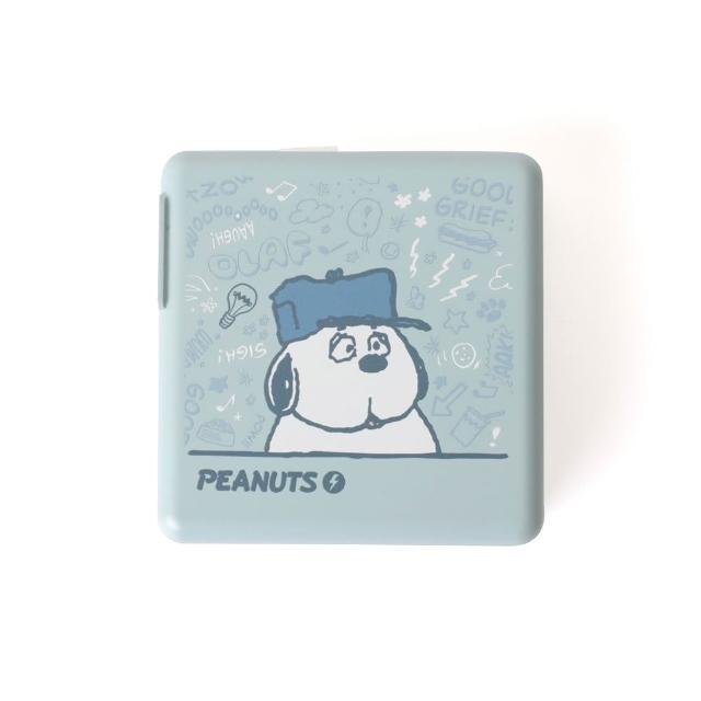 【Norns】Peanuts OLAF多功能行動電源- OLAF  歐拉夫 磁吸無線快充10000mAh萬能充 自帶線