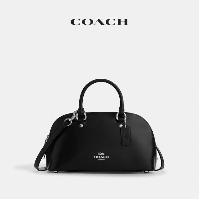 【COACH】蔻馳官方直營 LARA SATCHEL手袋 斜背包 手提包-2色任選(CDV19)