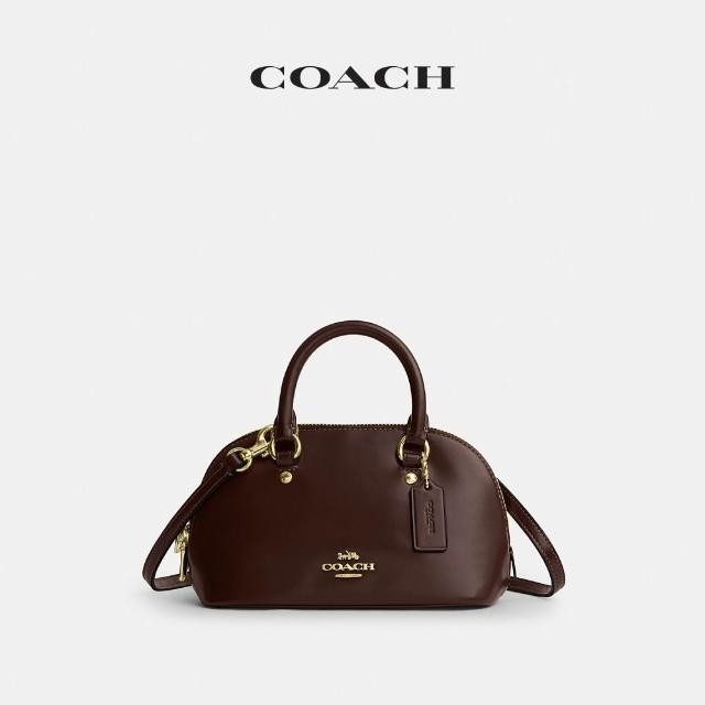 【COACH】蔻馳官方直營 LARA迷你SATCHEL手袋 斜背包 手提包-3色任選(CEA01)
