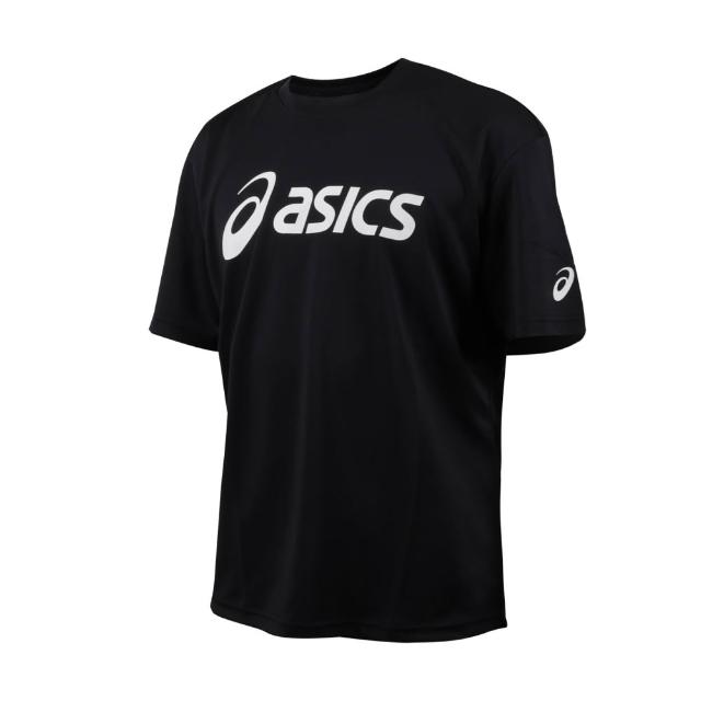 【asics 亞瑟士】男女款短袖T恤-台灣製 LOGO T 吸濕排汗 慢跑 運動 亞瑟士(2033C183-300 2033C183-100)