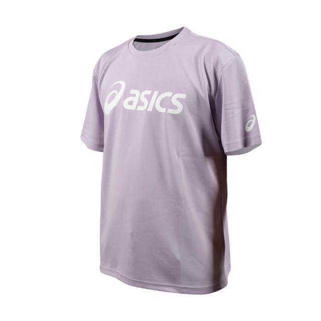 【asics 亞瑟士】男女款短袖T恤-台灣製 LOGO T 吸濕排汗 慢跑 運動 亞瑟士(2033C183-300 2033C183-100)