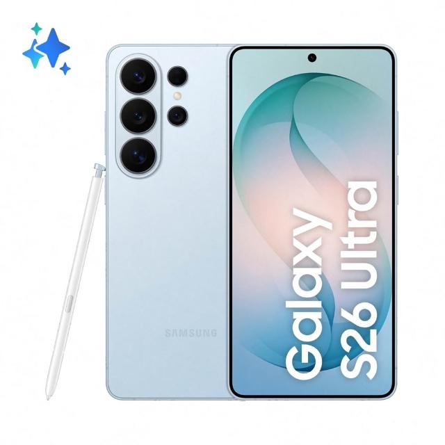【Samsung 三星】Galaxy S26 Ultra 5G 6.9吋(12G/512G/Snapdragon 8 Elite Gen 5/2億鏡頭畫素/AI手機)