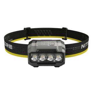 【NITECORE】多用途雙電源戶外頭燈-附背夾 黑色/600流明 HA23 UHE