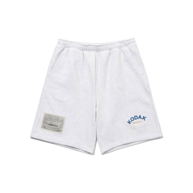 【KODAK Apparel】柯達 男女同款 奧運系列 4分短褲 共2色 / KB621001WMG KB621001BLK