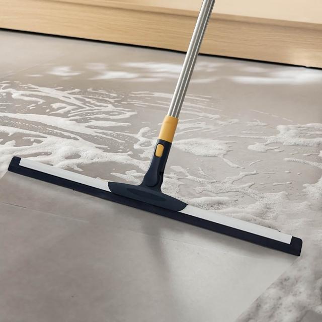 【FONMOST】魔術掃把35cm 矽膠地刮 浴室刮水刀 刮水器 刮刀掃把 浴室刮水掃把 地板刮水器 矽膠刮條地刮