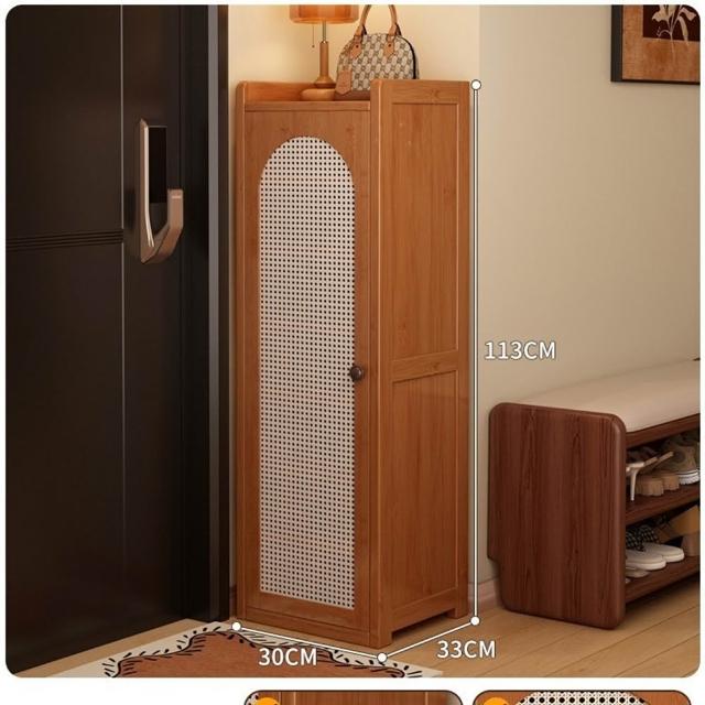 【Quality 聚家】鞋架 門口防塵鞋櫃 家用室內多層鞋子收納櫃 靠墻櫃 鞋櫃子 多功能置物櫃