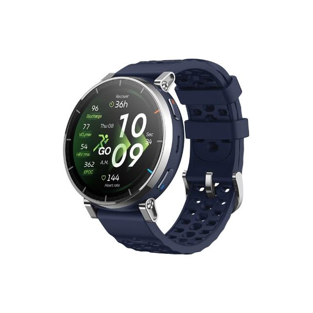 【Amazfit 華米】Active 3 Premium 45mm智慧跑錶(乳酸閾值/跑步功率/觸地時間/內建訓練課程)