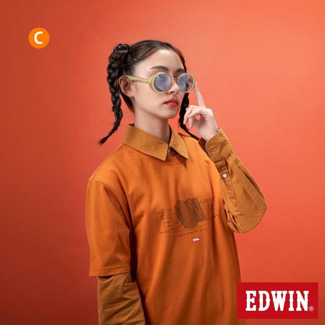 【EDWIN】男女裝 圓領舒適LOGO短袖T恤 (共10款)