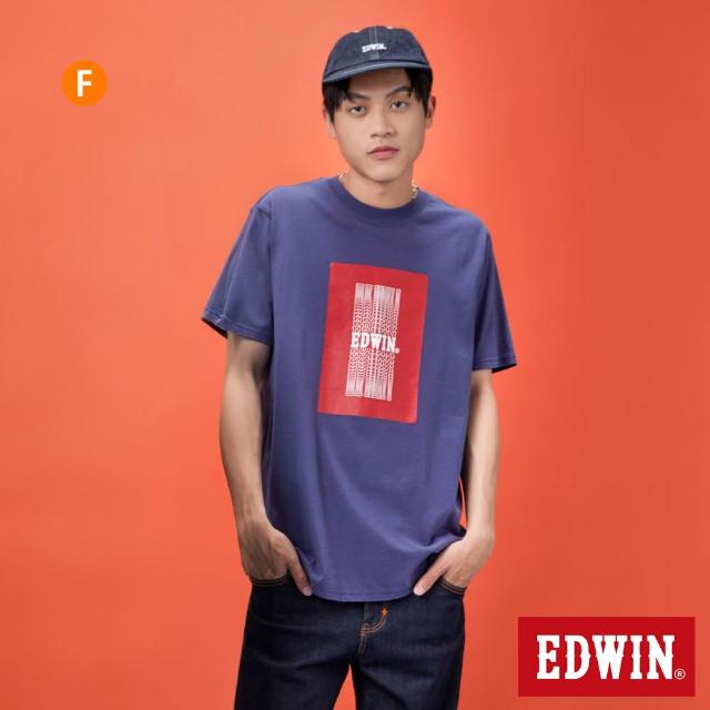 【EDWIN】男女裝 圓領舒適LOGO短袖T恤 (共10款)