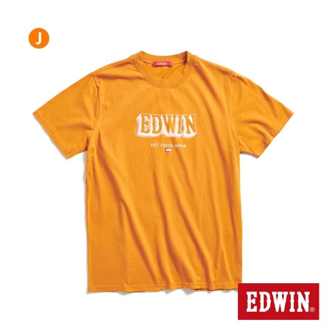 【EDWIN】男女裝 圓領舒適LOGO短袖T恤 (共10款)