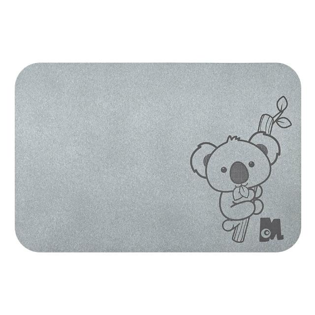 【怪獸】10秒頂吸系列 台灣製 速乾防滑軟式珪藻土吸水地墊(輕柔腳感客廳可用/浴室踏墊/防霉)