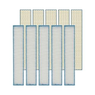 【RENZA】適用 Hitachi 日立 RAS系列 RAC系列 RAM系列 冷專 冷暖 冷氣機 HEPA 奈米銀觸媒濾網 濾芯 10入組