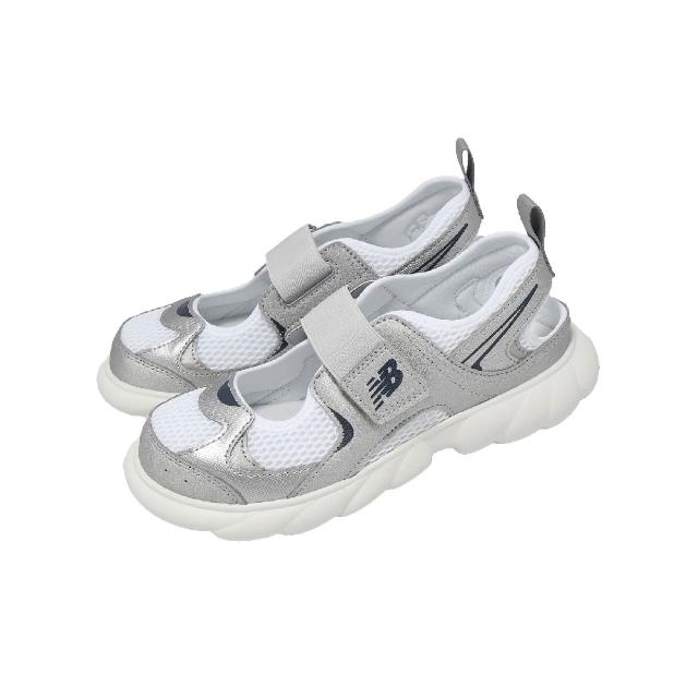 NEW BALANCE】涼鞋230 Hook and Loop 中童小朋友銀藍魔鬼氈P23039Z-M