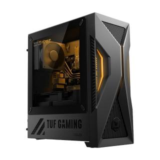 【ASUS 華碩】R7 八核 RX9060XT-16G電競電腦(Ryzen 7-260/16G/1TB SSD/W11/H-TM500MH-0R7260130W6A/透側)