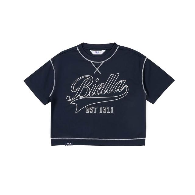 【FILA】KIDS 童裝 男童/女童 童短袖圓領上衣 短褲 (任選)