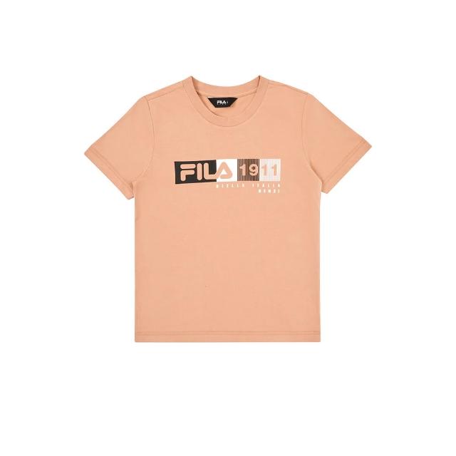 【FILA】KIDS 童裝 男童/女童 童短袖圓領上衣 短褲 (任選)