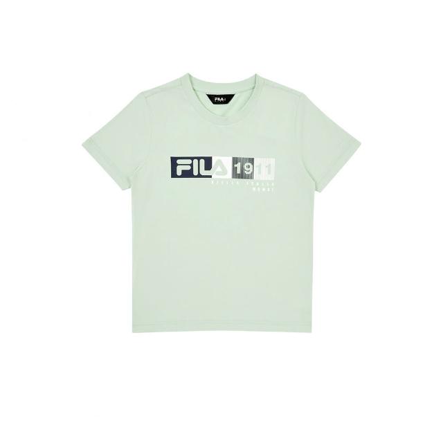【FILA】KIDS 童裝 男童/女童 童短袖圓領上衣 短褲 (任選)
