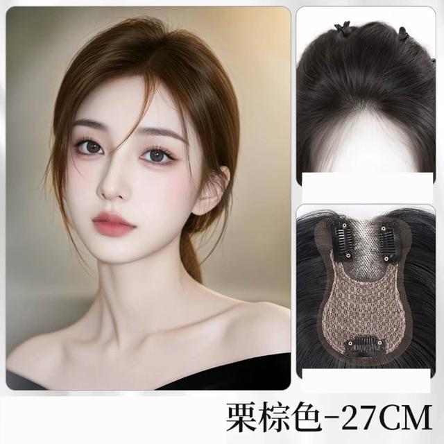 【HaNA 梨花】時光逆行 瞬間髮量重返18歲｜超隱形透氣減齡空氣瀏海前額無痕假髮片 補髮 仿真人髮絲
