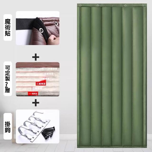 【諾必行】70x200cm 24層隔音棉門簾 隔音降噪 酒吧KTV用 直播防噪音 帶窗/不帶窗
