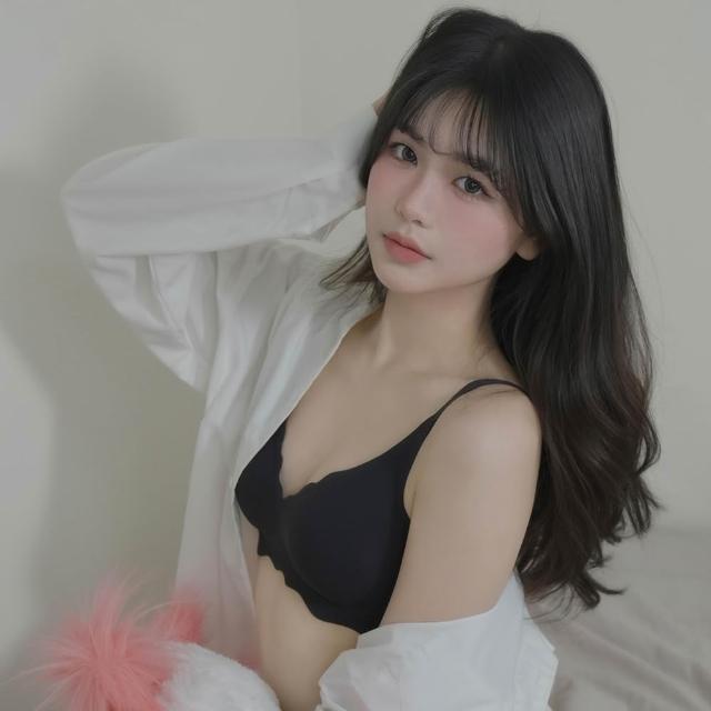 【EASY SHOP】無痕花瓣無鋼圈內衣(任選一色)