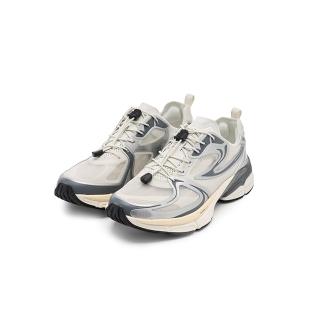 【FILA】INTERUN v2 LITE 中性慢跑鞋-白/銀(4-J032A-100_261)