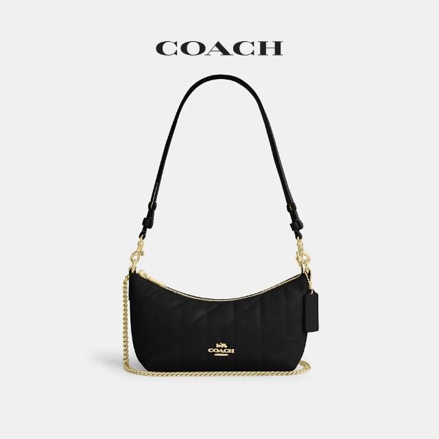 【COACH】蔻馳官方直營 CAITLIN 絎縫 SIGNATURE單肩手袋 肩背包 斜背包-多款任選(CDZ88/CEW99)