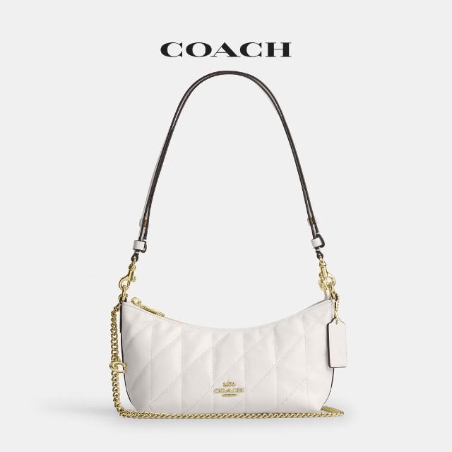 【COACH】蔻馳官方直營 CAITLIN 絎縫 SIGNATURE單肩手袋 肩背包 斜背包-多款任選(CDZ88/CEW99)