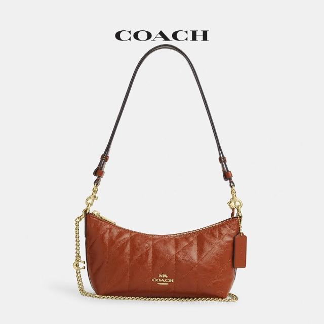【COACH】蔻馳官方直營 CAITLIN 絎縫 SIGNATURE單肩手袋 肩背包 斜背包-多款任選(CDZ88/CEW99)