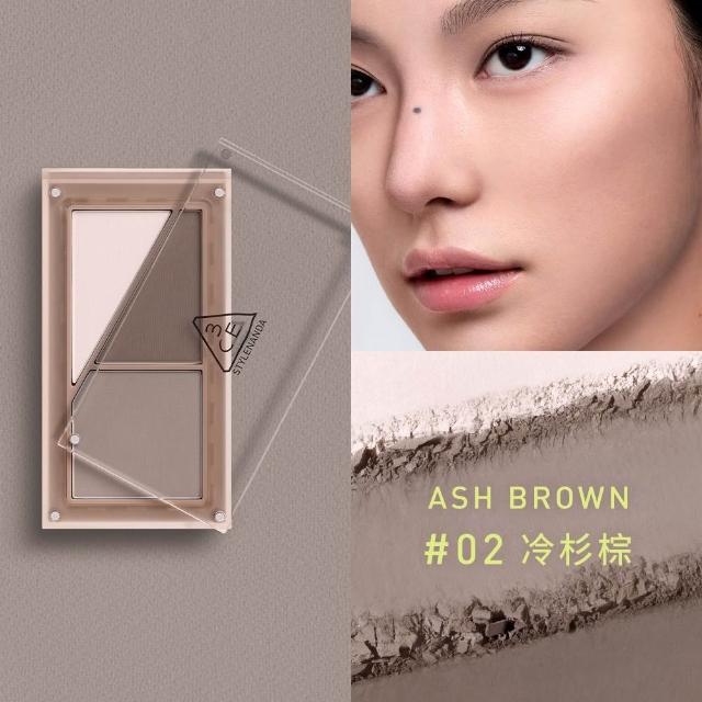 【3CE】疊疊不休磁力腮紅盤(立體顏/鼻影/雙色修容/修容餅/腮紅/頰彩)