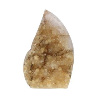 【鑫運來】◎黃水晶火苗晶鎮(500g-600g)