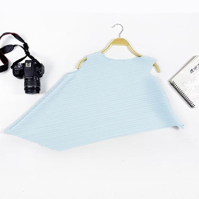 【巴黎精品】現貨+預購 三宅風皺褶衣服褶皺上衣摺衣彈力大尺碼(不規則圓領寬鬆女T恤24色b2a2)