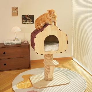 【MIAO FAIRY 喵仙兒】栗子樹屋貓跳台(貓抓板/貓玩具)