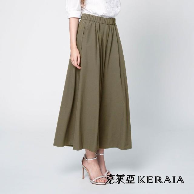 【KERAIA 克萊亞】沁涼旋律速乾彈性休閒褲(兩款；多色)
