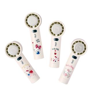 【SANRIO 三麗鷗】Hello Kitty 冰敷手持風扇 100檔 冷敷降溫 風扇