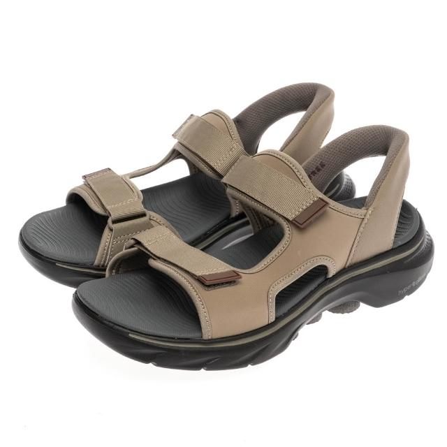 【SKECHERS】男鞋 健走系列涼拖鞋 拖鞋 涼鞋 瞬穿舒適科技 GO WALK 7 SANDAL(229297DKTP)