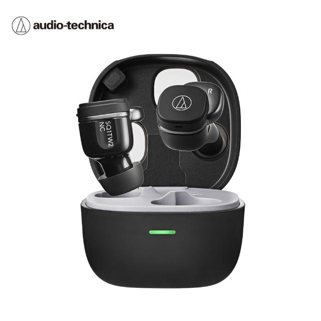【audio-technica 鐵三角】ATH-SQ1TW2NC 降噪真無線藍牙耳機