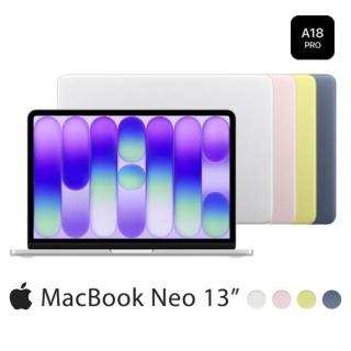 【Apple】MacBook Neo 13吋 A18 Pro 晶片 6核心CPU 與 5核心GPU 8G/512G SSD