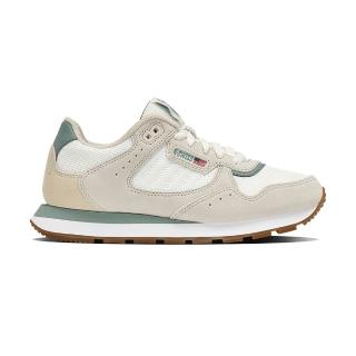 【K-SWISS】經典運動鞋 VISTA RUNNER T 休閒 女鞋 米白莫藍迪綠色 99459-164-M