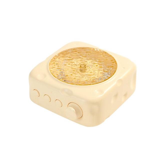 【Quality 聚家】水波紋投影藍牙音箱 無線音箱 迷你音箱 藍牙喇叭（原生傳輸/三種燈光/後置音腔/馬卡龍色）