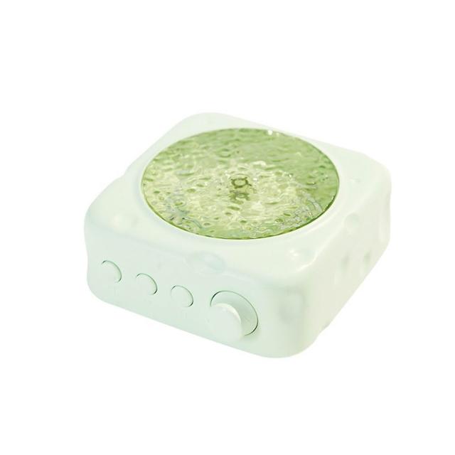 【Quality 聚家】水波紋投影藍牙音箱 無線音箱 迷你音箱 藍牙喇叭（原生傳輸/三種燈光/後置音腔/馬卡龍色）