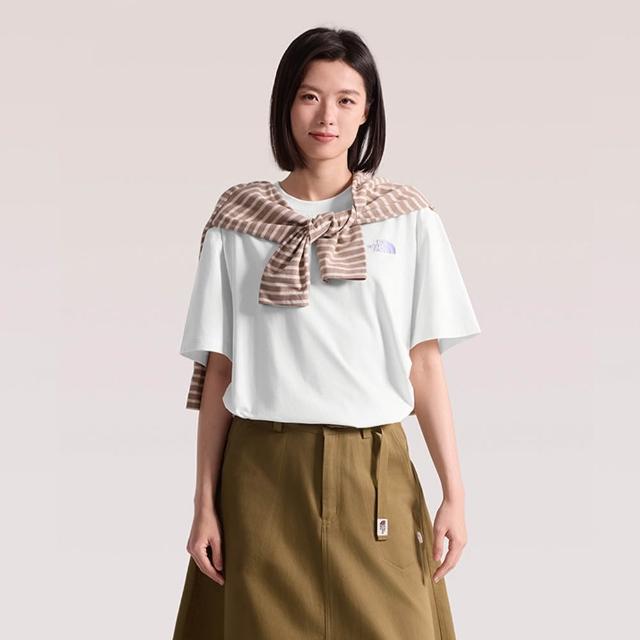 【The North Face】線上獨家款|北面男女款 FLASHDRY速乾透氣LOGO短T (多款任選)
