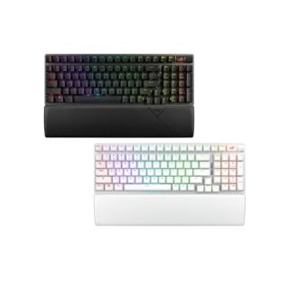 加購現省↘900【ASUS 華碩】Strix Scope II 96 Wireless 無線機械電競鍵盤 黑/白 (NX SM軸/三模連接/PBT)