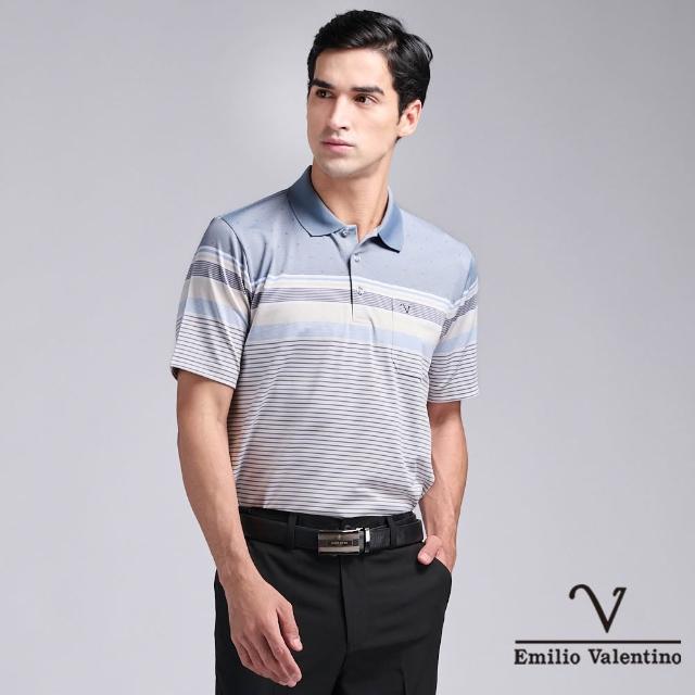 【Emilio Valentino 范倫鐵諾】男裝 男上衣 男短袖/涼爽/吸濕排汗/口袋/男士/POLO衫/透氣POLO衫(多款)