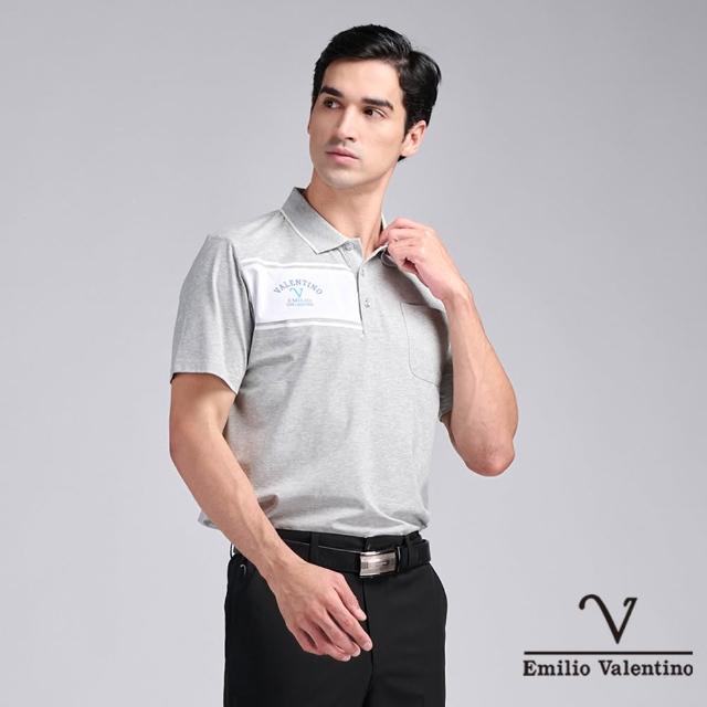 【Emilio Valentino 范倫鐵諾】男裝 男上衣 男短袖/涼爽/吸濕排汗/口袋/男士/POLO衫/透氣POLO衫(多款)