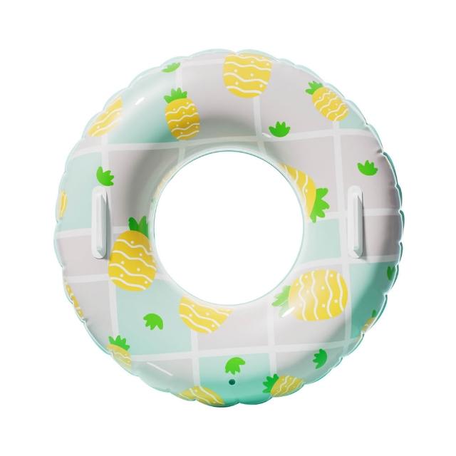 【Sumfun】成人/兒童 加厚充氣游泳圈 防漏雙氣閥浮圈 防側翻泳圈 漂浮救生圈 趴圈 坐圈 水上玩具