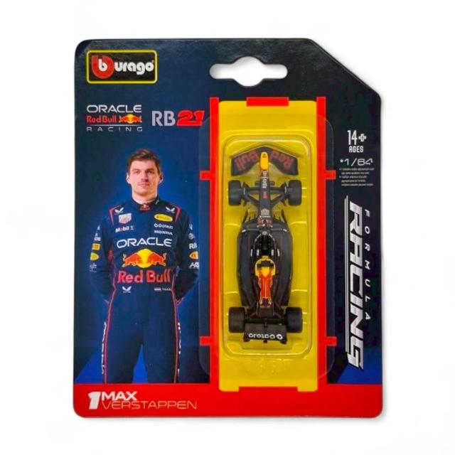 1:64 Bburago F1 Red Bull Racing RB21 模型車 紅牛車隊