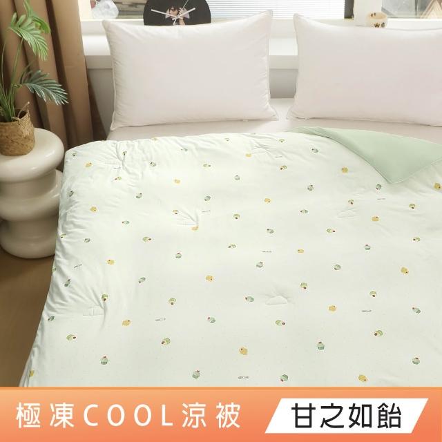 【DeKo】SUPER COOL極凍cool涼被 抑菌可水洗涼感紗刨冰被(百貨專櫃等級/涼夏被/冰冰被/冰凍被)